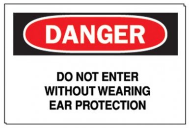 Brady 40652 Ear Protection Signs