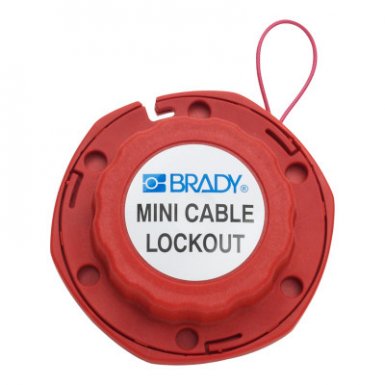 Brady 50940 Mini Cable Lockouts with Metal Cables