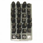 C.H. Hanson 25950 Low Stress Full Character Steel Hand Stamp Sets