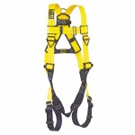Capital Safety 1103375 DBI-SALA Delta Cross Over Style Positioning/Climbing Harness with Back/Front/Side D-Rings