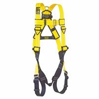 Capital Safety 1103376 DBI-SALA Delta Cross Over Style Positioning/Climbing Harness with Back/Front/Side D-Rings