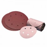 Carborundum 5539515282 Premier Red Aluminum Oxide Dri-Lube Paper Discs