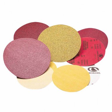 Carborundum 5539520253 Premier Red Aluminum Oxide Dri-Lube Paper Discs