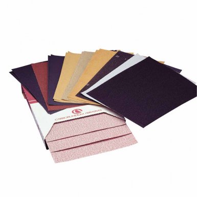 Carborundum 5539520529 Premier Red Aluminum Oxide Dri-Lube Paper Sheets