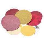 Carborundum 5539569927 Premier Red Aluminum Oxide Dri-Lube Paper Discs