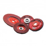 Carborundum 5539570058 Premier Red Zirconia Alumina Type 27 Flap Discs