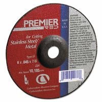 Carborundum 66252844369 Premier Redcut Abrasive Wheels for Cutting
