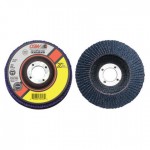 CGW Abrasives 42103 Flap Discs, Z3 -100% Zirconia, Regular