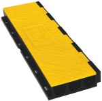 Checkers YJ5-125-LID-Y Yellow Jacket ADA Cable Protectors