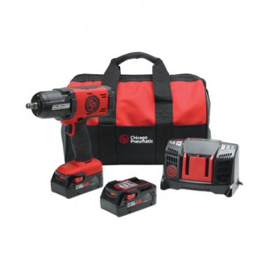 Chicago Pneumatic 8941088491 Cordless Impact Wrench Kit 1/2 in
