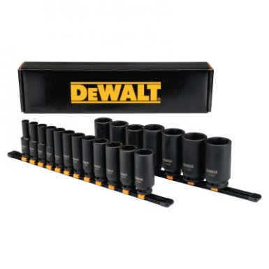 DeWalt DWMT19239 19 Piece Deep Impact Socket Sets