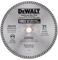 DeWalt DW4702 Continuous Rim Diamond Blades