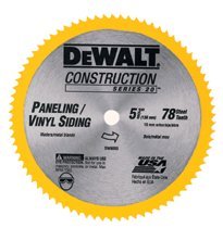 DeWalt DW9053 Cordless Construction Saw Blades