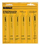 DeWalt DW4890 Reciprocating Blade Sets