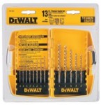 DeWalt DW1363 Titanium Split Point Drill Bit Sets