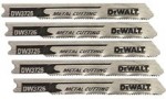 DeWalt DW3726-5 U Shank Metal Cutting Jig Saw Blades