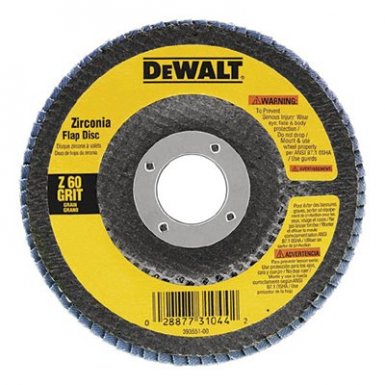DeWalt DW8308 Zirconia Flap Discs