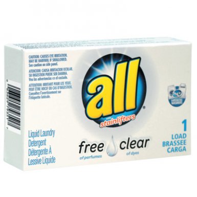 Diversey 2979351 All Free Clear HE Liquid Laundry Detergent Vend-Box