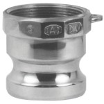 Dixon Valve 100-A-SS Andrews/Boss-Lock Type A Cam and Groove Adapters