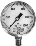 Dixon Valve GL135 Standard Dry Gauges