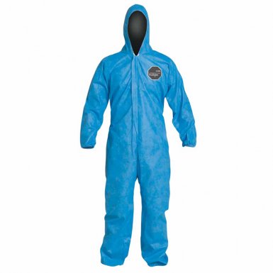 DuPont PB127SBU3X002500 Proshield 10 Coveralls Blue with Attached Hood