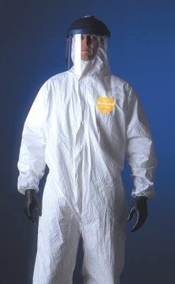 DuPont NG122S-L ProShield NexGen Coveralls with Attached Hood and Boots