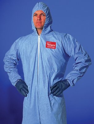 DuPont TM127S-2XL Tempro Coveralls with Attached Hood