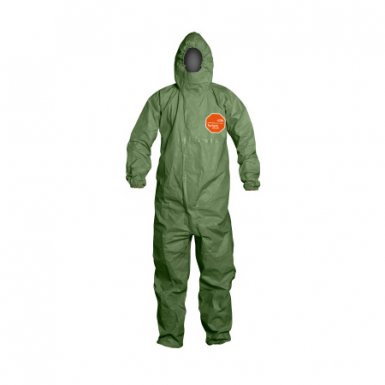 DuPont QS127TGRLG000400 Tychem 2000 SFR Protective Hooded Coveralls