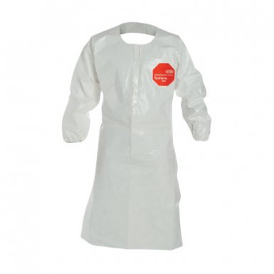 DuPont SL278BWH00001200 Tychem SL Aprons with attached Long Sleeves