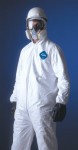 DuPont TY127SWH5X002500 Tyvek Coveralls with Attached Hood