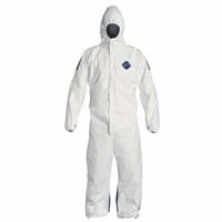 DuPont TD127SWB3X0025CM Tyvek Dual Coveralls with attached Hood