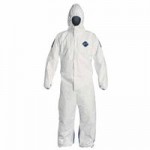 DuPont TD127SWBLG0025CM Tyvek Dual Coveralls with attached Hood