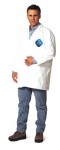 DuPont TY212SWH2X003000 Tyvek Lab Coats Two Pockets