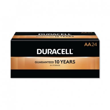 Duracell MN1500DBK CopperTop Alkaline Batteries with DuraLock Power Preserve Technology