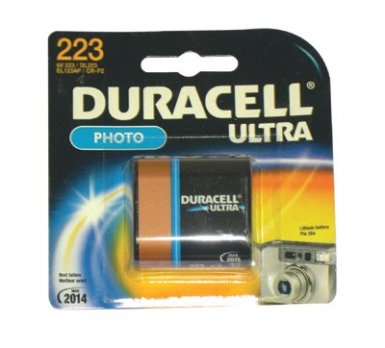 Duracell DURDL223ABPK Lithium Batteries