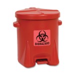 Eagle Mfg 943BIO Poly Biohazard Waste Can