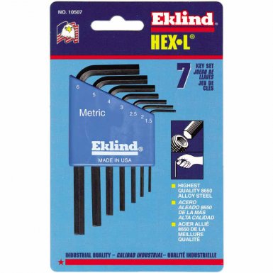 Eklind Tool 10609 Eklind Tool Hex-L Key Sets