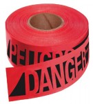 Empire Level 76-0604 Safety Barricade Tapes