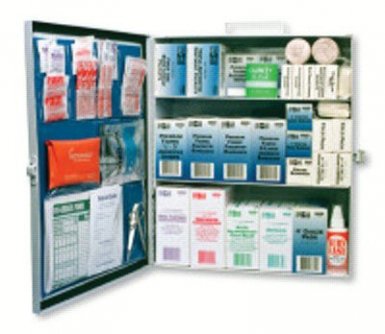 First Aid Only 6155 3-Shelf Industrial First Aid Stations