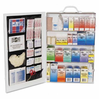 First Aid Only 6175 4-Shelf Industrial First Aid Stations