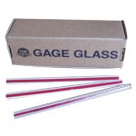 Gage Glass 34X72RL SCHOTT DURAN Red Line Gage Glass