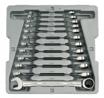 GearWrench 9412 12 Piece Combination Ratcheting Wrench Sets