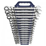 GearWrench 9902D 16 Pc. Flexible Combination Ratcheting Wrench Sets