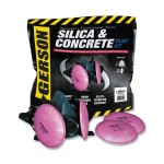 Gerson 9357 Silica and Concrete Dust Kits with P100 Pancake Filter