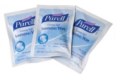 Gojo 9026-1M Purell Cottony Soft Sanitizing Wipes
