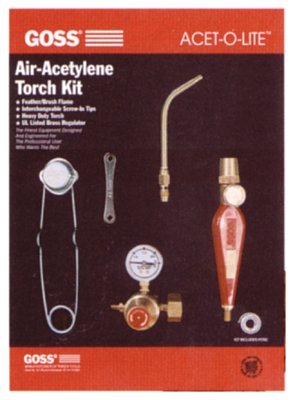 Goss KA-37H Feather Flame Air-Acetylene Torch Outfits