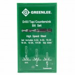 Greenlee 50176200 Drill/Tap Sets