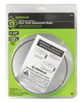 Greenlee 35721 Steel-Toothed Recessed Light Hole Saw Replacement Blades