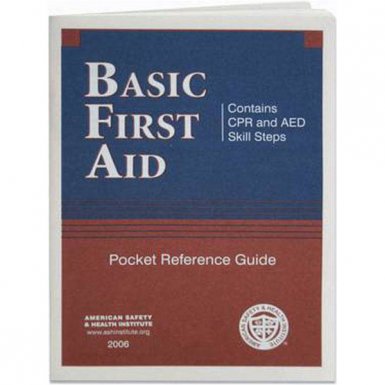 Honeywell 45027 First Aid Guides