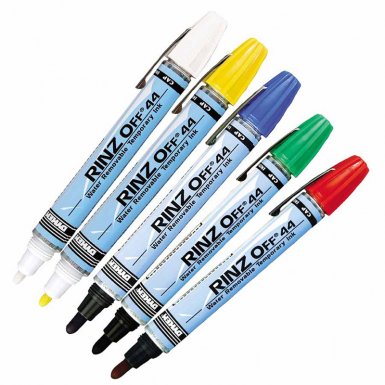ITW Professional Brands 44105 DYKEM RINZ OFF Water Removable Temporary Markers